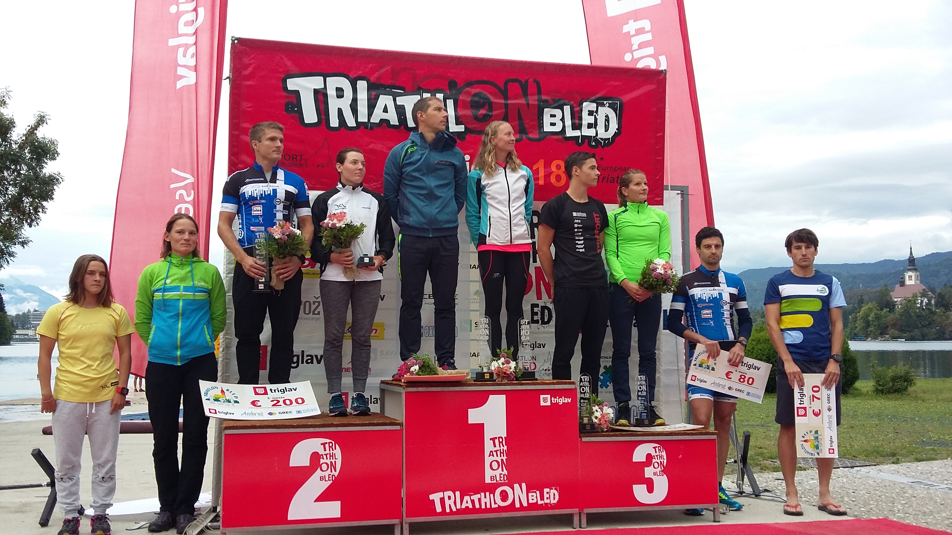 Triglav triatlon Bled 2018 uspel kljub vremenskim neprilikam